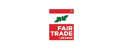 Fair Trade Lebanon logo: red and green design with 