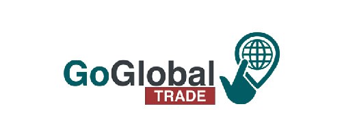 GoGlobal Trade logo with a hand selecting a global location icon. - Global Trade Data