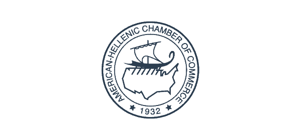 American Hellenic Chamber of Commerce logo, est. 1892. Contact us for trade solutions. - Global Trade Data