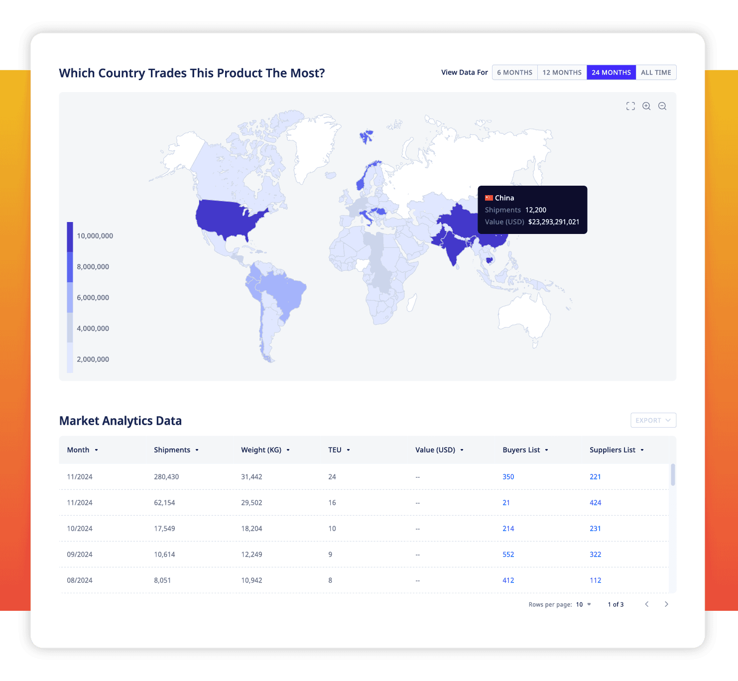 14ADAMftd_Legislators-and-Policymakers_Identifying-Accessible-Partner-Countries-for-Exporters-1 Government policymakers collaborating on legislation. ADAMftd for Government Policymakers. - Global Trade Data